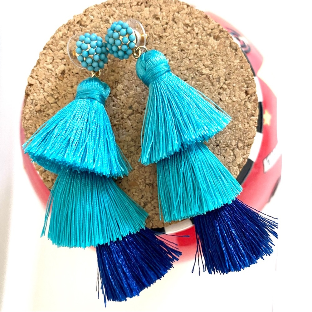 Sugarfix Baubelbar Beaded Tassel Earrings
